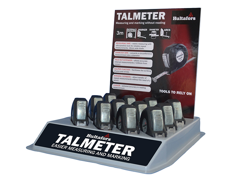 Hultafors Talmeter Marking Measure Tape 3m Width 16mm 