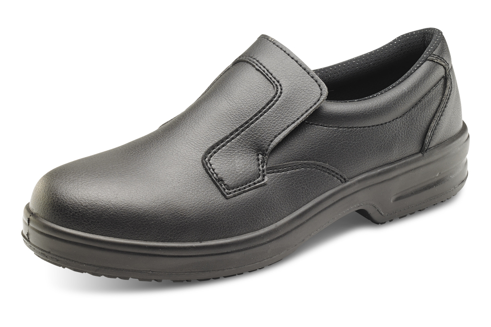 Workwear :: Footwear :: Black Slip-On Shoe - CTS Grangemouth, Scotland