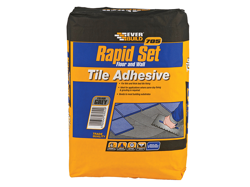 Decorating & Wood Care Tiling Grout & Tile Adhesives Everbuild