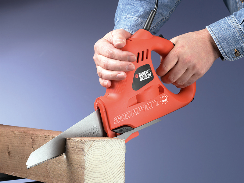 Power Tools Powered Saws Reciprocating & Sabre Saws Black