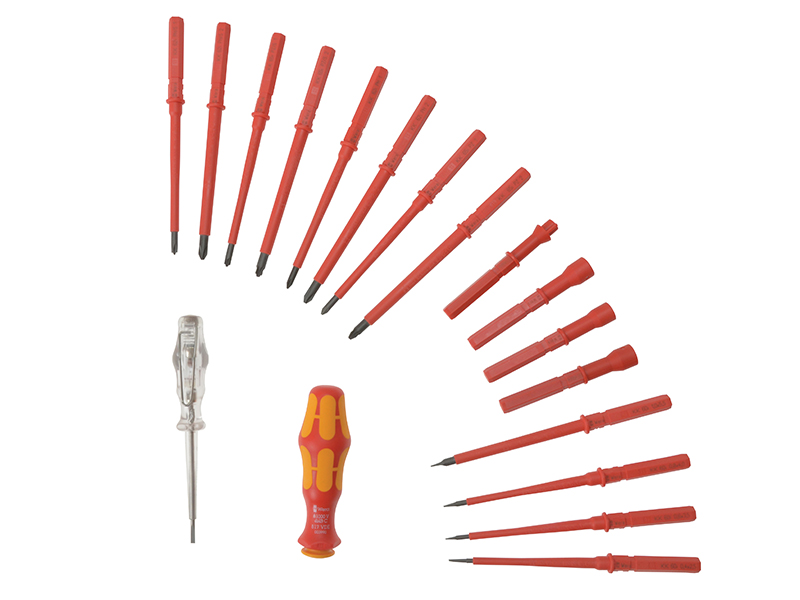 Hand Tools Screwdrivers Screwdriver VDE Sets Wera Kraftform