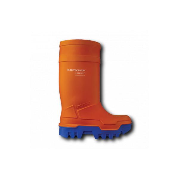 Dunlop store orange wellies